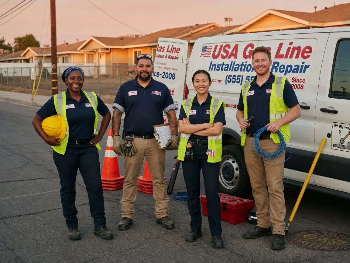 Gas Line Installation company in Nunnelly, TN